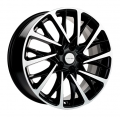 Khomen Wheels KHW1804 7,5x18 5x108 ET50 63,3 Black-FP